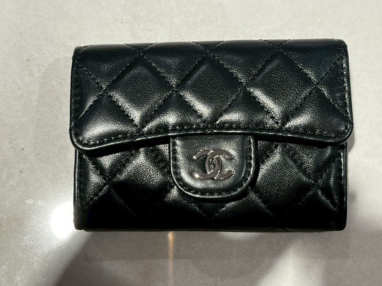 Chanel card holder