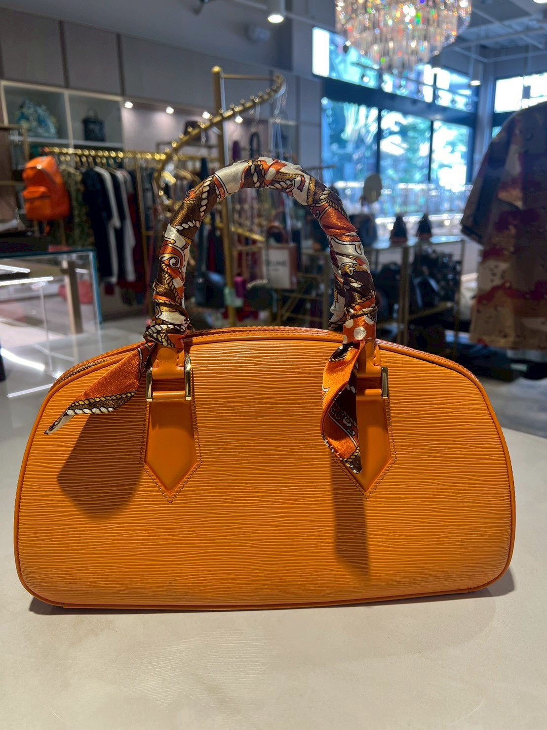 LV Yellow Epi Handbag
