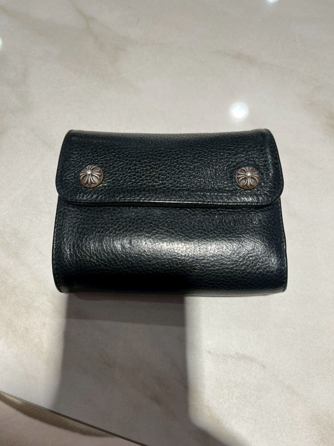 Chrome Hearts Wave mini wallet
