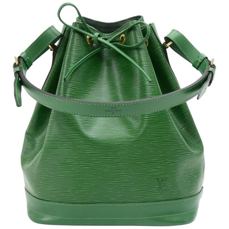 LV Noé Epi Leather Green