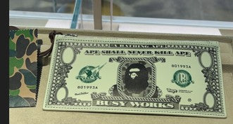 Bape Bank Pauch