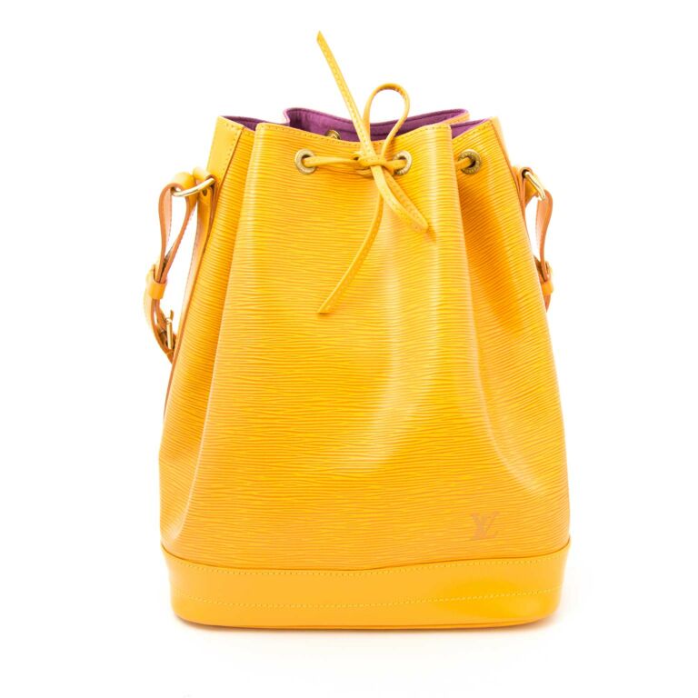 Louis Vuitton Noé Epi Leather YLW